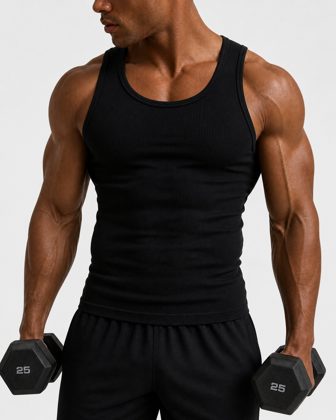 Ultra-Soft Ribbed Cotton Tank 6 Pack