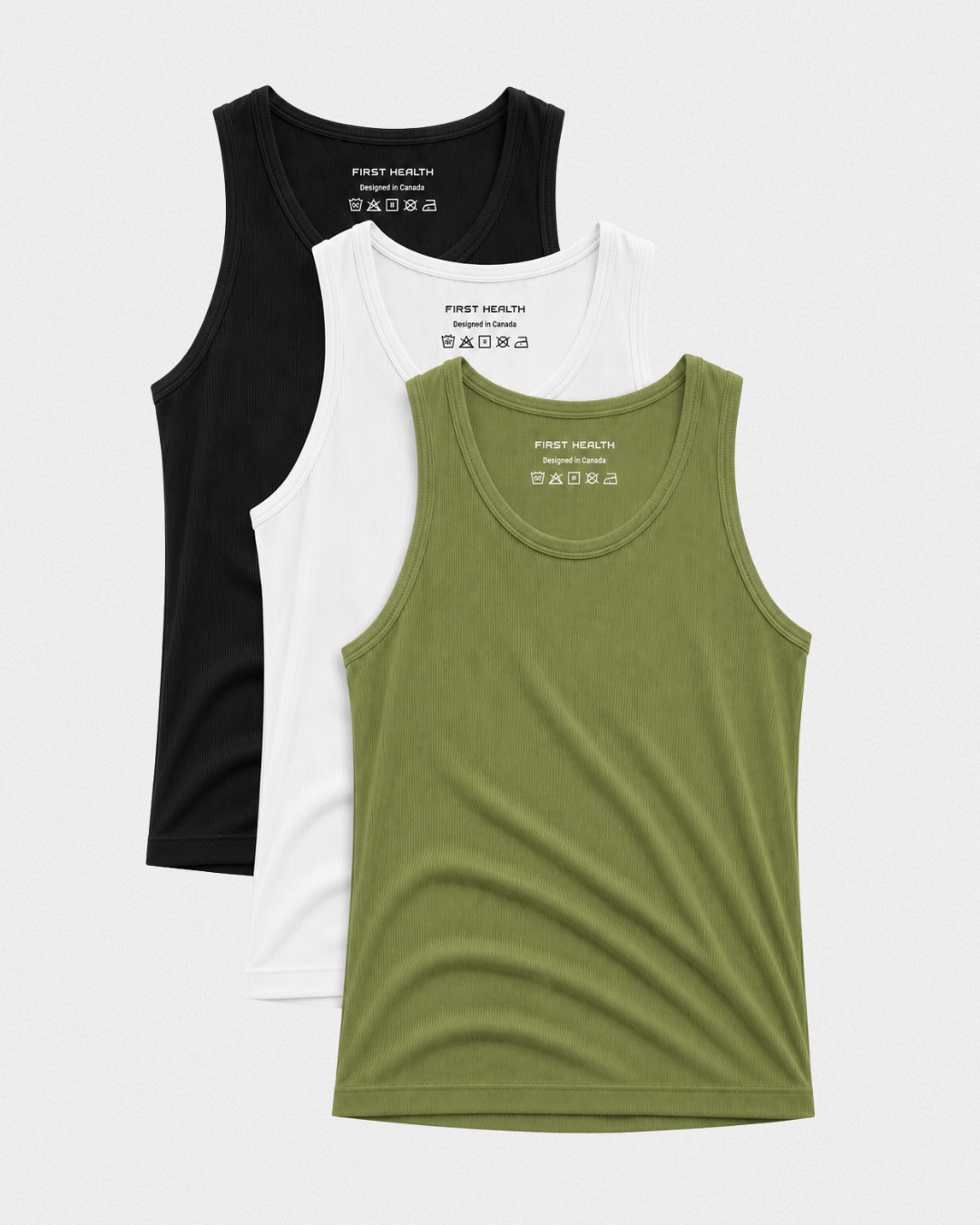 Ultra-Stretch Relaxed Tank 3 Pack