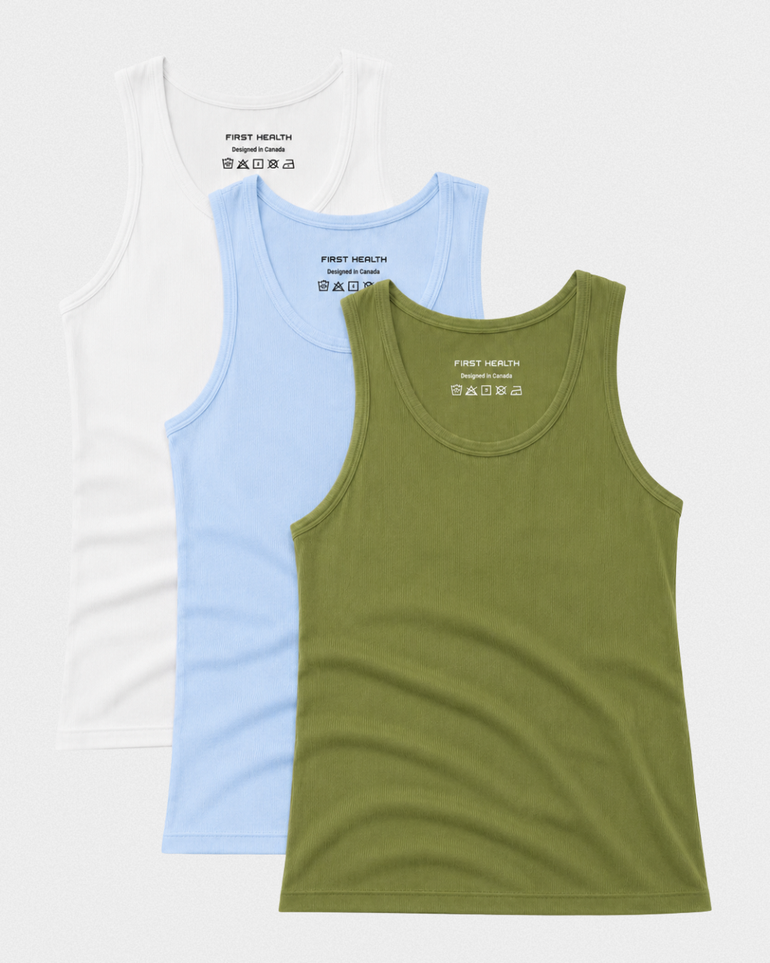 Ultra-Stretch Relaxed Tank 3 Pack